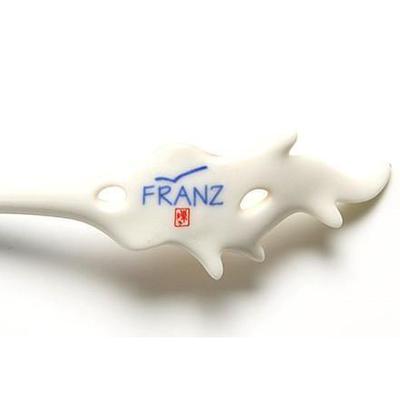 Franz Collection Striking Vermillion Peony Flower Design Porcelain Spoon FZ001166 - BBL & Co.