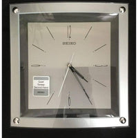 Seiko Quiet Sweep Second Hand Silvertone Metallic Case Wall Clock QXA330SL - BBL & Co.