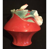 Franz Collection Island Beauty Hibiscus Design Sculptured Porcelain Sugar Jar with Cover FZ00981 - BBL & Co.