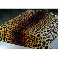 Fetexsa Leopard Queen Size Blanket Manta Golden #901 - BBL & Co.