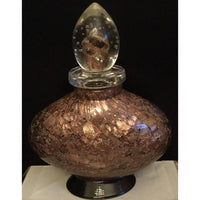 Dale Tiffany Favrille Capricorn Hand Blown Art Glass Perfume Bottle PG70375 - BBL & Co.