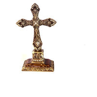 Silver Plated Ornate Cross - BBL & Co.