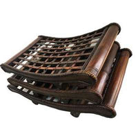 Decorative Faux Wood Curved Tray Set of 3 - BBL & Co.