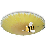 Philips 30111/55/48 KidsPlace Floral and Bumble Bee Ceiling Light, Multi-colored - BBL & Co.