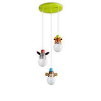 Philips 40594 3 Light Fluorescent Multi Light Pendant from the Kidsplace Collect - BBL & Co.