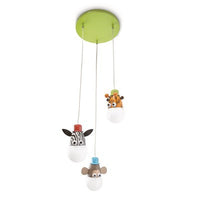 Philips 40594 3 Light Fluorescent Multi Light Pendant from the Kidsplace Collect - BBL & Co.
