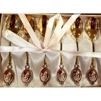Joseph Sedgh Collection 6 Dessert Spoons - Renaissance - BBL & Co.