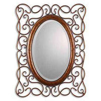 Uttermost Square Ornate Mirror - BBL & Co.