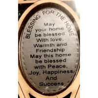 Home Blessing Wooden in English 8.5" x 6.5" - BBL & Co.