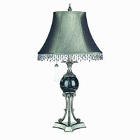 Lite Source C4182 Silver/Pewter Table Lamp from the Soho Collection - BBL & Co.