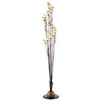 ET2 E20378-26 Amber Murano Floor Lamp from the Fleur Collection - BBL & Co.