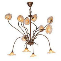 ET2 E22043-26 Antique Flemish-Gold Patina Twelve Light Chandelier from the Calliope Collection - BBL & Co.