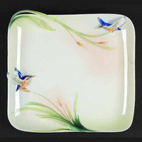 Franz Collection Iridescence Porcelain Platter FZ01187 - BBL & Co.