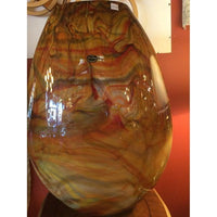 Floor Vase Art Glass Earth Colors - BBL & Co.