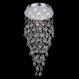Nulco 248-80-03 Chrome with 30 Percent Lead Crystal Sonata Crystal Sixteen Light Down Lighting Chand - BBL & Co.