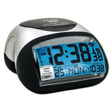 Seiko QHR008SLH  R-Wave Atomic Bedside Alarm                      OUT OF STOCK - BBL & Co.