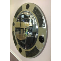Artlennium Lacquered Frame Round Mirror - BBL & Co.
