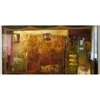 Lacquered Wall Decor Abstract Earth Colors - BBL & Co.