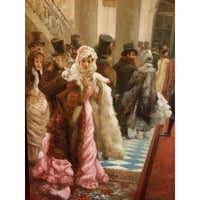 Canvas Art Anna Karenina Oil Painting  36" x 48" - BBL & Co.