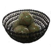 Decorative Ornate Black Wiring Basket - BBL & Co.