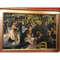 Canvas Oil Painting Renoir Inspired Social Gathering