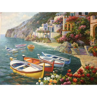 Canvas Oil Painting Italian Landscape 