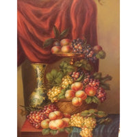 Canvas Oil Painting Vase and Fruit Best Buys Lighting