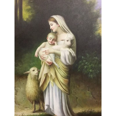 Oil Painting Mary Lamb 24