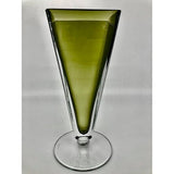 Badash Crystal Olive Vase Signed - BBL & Co.
