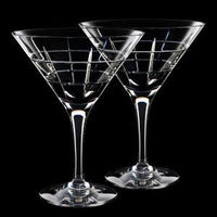 Orrefors Intermezzo Martini Crystal Glass Jan Jahannsoon - BBL & Co.