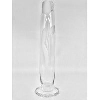 Badash Clear and Frosted Tulip Vase - BBL & Co.