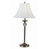 Silver and Crystal Table Lamp CTL-336 - BBL & Co.