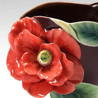 Franz Collection Flower Porcelain Dessert Cup Camellia Flower Design FZ01866 - BBL & Co.