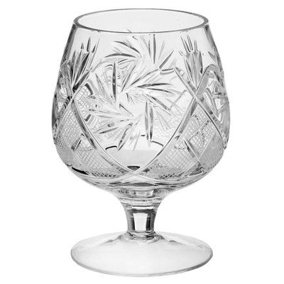 Neman Glassworks High-End Mill Crystal Cut Cognac or Brandy Glass Set of  6 - BBL & Co.