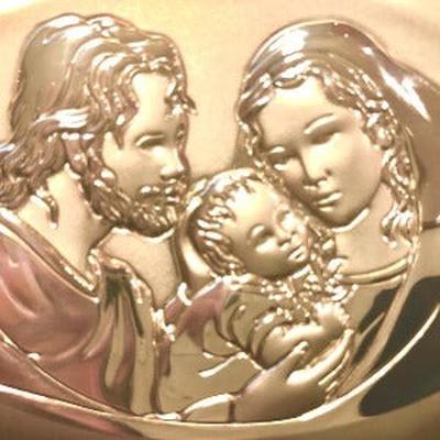 @BLUARGENTO Holy Family   4.5" x 3" Made In Italy - BBL & Co.