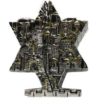 Jerusalem Cityscape Shabbat Candle Holders - BBL & Co.
