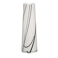 Kosta Boda Barcelona Vase  by Anna Ehrner White with Black Lines - BBL & Co.