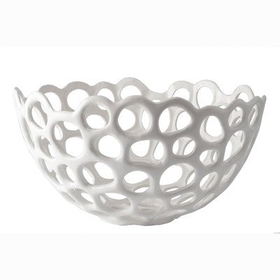 Lazy Susan Perforated Porcelain Bowl - OUT OF STOCK - BBL & Co.