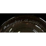 Orrefors Bracelet Lena Bergstrom Clear Crystal Bowl SIGNED - BBL & Co.
