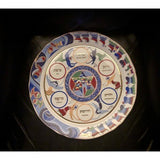 RAPHAEL ABECASSIS Passover Seder Plate Limited Edition Signed - BBL & Co.
