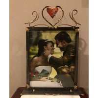 LARGE LOVE WEDDING FRAME WITH SHARDS BY GARY ROSENTHAL - BBL & Co.