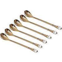 Joseph Sedgh Collection 6 Dessert Spoons - Clear Crystal - BBL & Co.