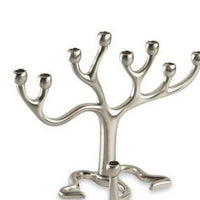 The Jacob Rosenthal Judaica Collection Tree of Life Menorah Silver Plated - BBL & Co.