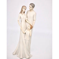 Stunning Ceramic figurine of  Family Love - BBL & Co.