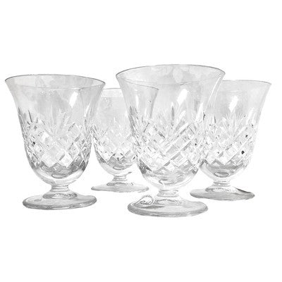 Oxford Tulip Alice Crystal Goblet Glasses Set of 4 - BBL & Co.