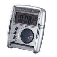 Seiko QHR008SLH Get up and Glow R-Wave Atomic Bedside Alarm Clock - BBL & Co.