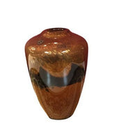 Dale Tiffany Glass Vase Gold and Black - BBL & Co.