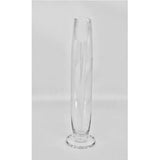 Badash Clear and Frosted Tulip Vase - BBL & Co.