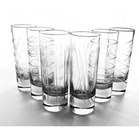 Luminarc Uptown Collection Cut Crystal Vodka Shot Assorted Glasses - BBL & Co.