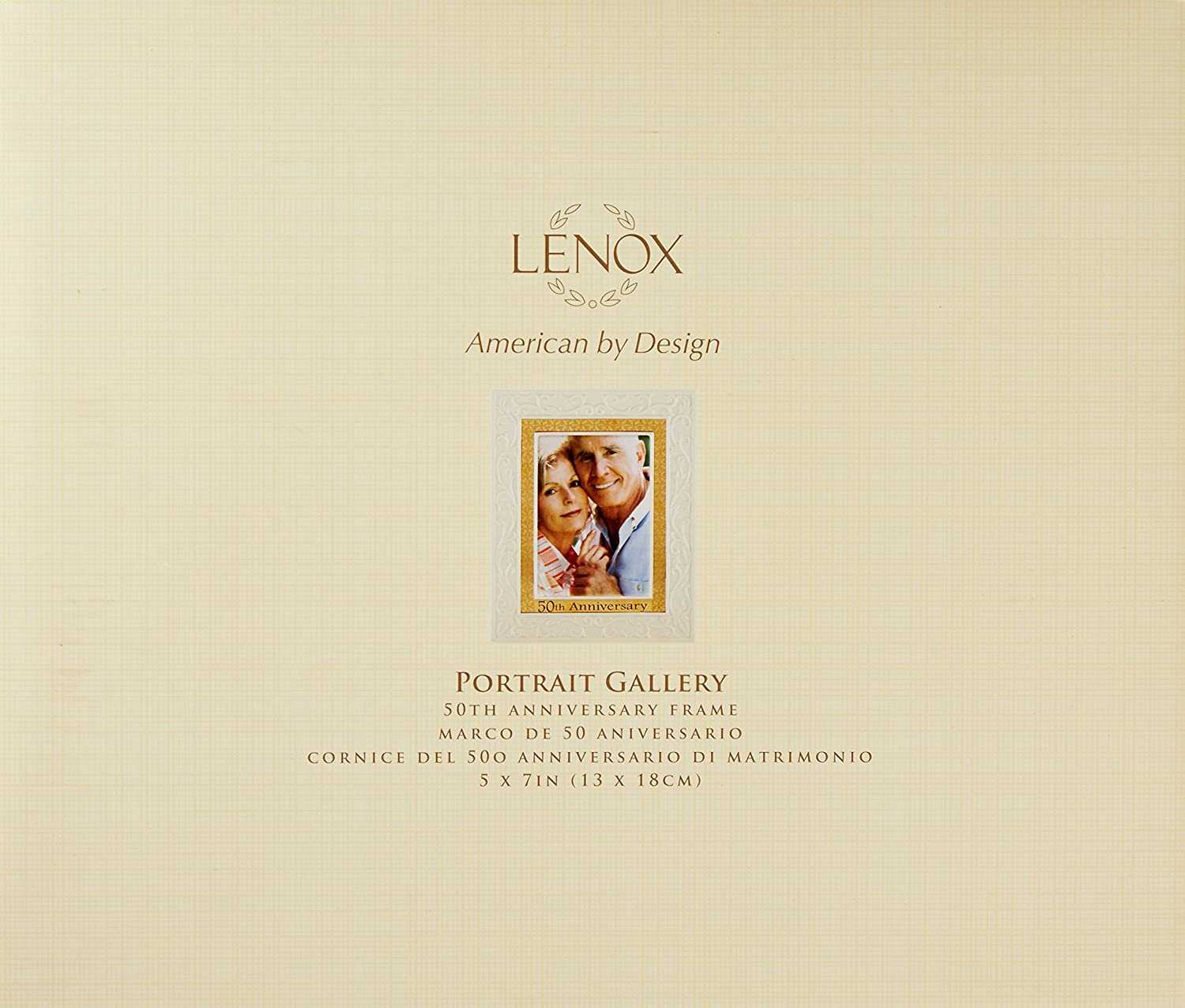 Lenox American by Design Portrait Gallery 50th Anniversary Frame 5x7